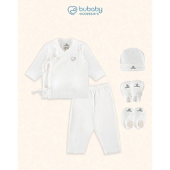 BU Baby (2kg - 2.7kg) Set đồ cho bé sinh non bé nhẹ cân Bambus - Tiny Hope | Quần áo chính hãng