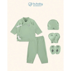 BU Baby (2kg - 2.7kg) Set đồ cho bé sinh non bé nhẹ cân Bambus - Tiny Hope | Quần áo chính hãng