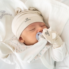 (Freesize) Yếm treo ti giả Set 2 Bubaby Cotton ATR0150S2| Phụ kiện BU Baby chính hãng