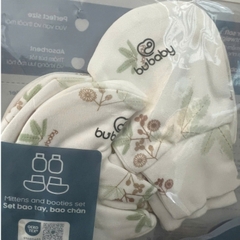 (NB-3M) Bộ dài tay cài chéo thu đông BU Mimo - Pure Cotton - BCT110802 | Quần áo Bubaby chính hãng