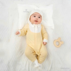 (0-12M) Body dài tay cài giữa Bubaby Bambus Gami - BBB210207 BBB210210 | Quần áo BU Baby chính hãng