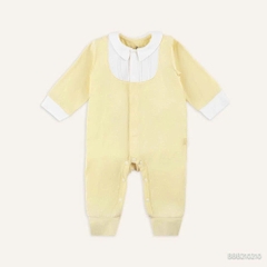 (0-12M) Body dài tay cài giữa Bubaby Bambus Gami - BBB210207 BBB210210 | Quần áo BU Baby chính hãng
