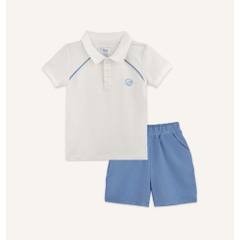 BU Baby (6M-5Y) Bộ quần áo ngắn tay cổ Polo cho bé BU Ponie BPN130308 | Quần áo Bubaby chính hãng