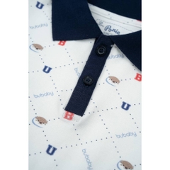 BU Baby (12M-5Y) Váy liền ngắn tay cổ Polo cao cấp bé gái Bubaby Ponie | Quần áo Chính hãng