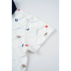 BU Baby (12M-5Y) Váy liền ngắn tay cổ Polo cao cấp bé gái Bubaby Ponie | Quần áo Chính hãng