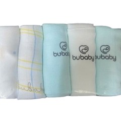(Freesize) Set khăn sữa Mix màu Pack Bamboo Cotton Muslin - ABM100005 AMU104806 | Phụ kiện BU Baby Chính hãng