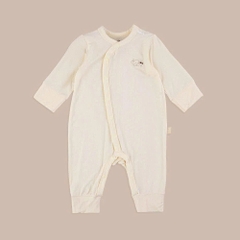 (NB-3M) Bộ dài tay cài chéo Bao tay chân lật Bubaby Siro - BSR110809 | Quần áo BU Baby chính hãng