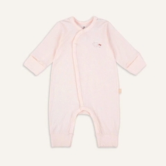 (NB-3M) Bộ dài tay cài chéo Bao tay chân lật Bubaby Siro - BSR110809 | Quần áo BU Baby chính hãng