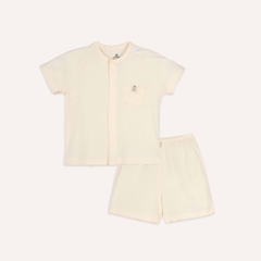 (1M-12M) Bộ ngắn tay cài giữa bé trai bé gái BU Siro - BSR130205 BSR130206 | Quần áo BU Baby chính hãng