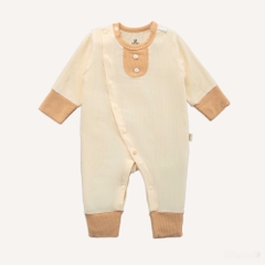 BU Baby (NB-6M) Bộ dài tay cài chéo tai gấu Bubaby Siro  BSR110811| Quần áo chính hãng