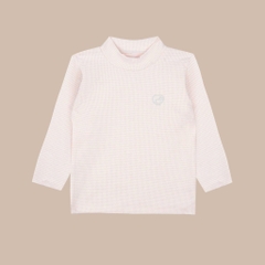 (6-5Y) Bubaby Lapome Áo dài tay cao cổ - Áo giữ nhiệt Bubaby