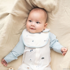 BU Baby Yếm cài lệch BU Bamboo ABB010700 | Phụ kiện sơ sinh chính hãng