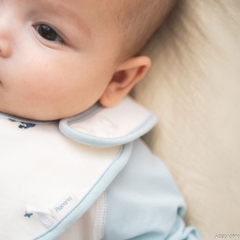 BU Baby Yếm cài lệch BU Bamboo ABB010700 | Phụ kiện sơ sinh chính hãng