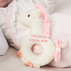 BU Baby Lục Lạc Thú Nhồi Bông Kích thích giác quan Cho Bé Nhỏ Xinh, Êm Ái, Bé Cầm Là Mê I ACT4696NX
