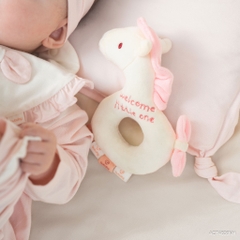 BU Baby Lục Lạc Thú Nhồi Bông Kích thích giác quan Cho Bé Nhỏ Xinh, Êm Ái, Bé Cầm Là Mê I ACT4696NX