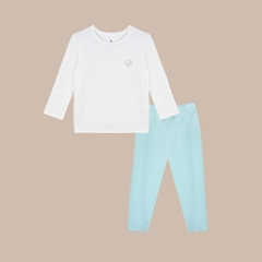 BU Baby (6M-5Y) Bộ dài tay cổ tròn Thu êm BU Siro BSR110402 BSR110406 | Quần áo BUbaby chính hãng