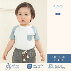 BU Baby (6M-5Y) Set 2 áo cộc tay cho bé trai thoáng mát Viscose IVS303200 | Hàng chính hãng