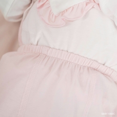 BU Baby (0M-3M) Bộ dài tay cài chéo bèo cổ Bamboo SBB1108BC | Quần áo sơ sinh chính hãng