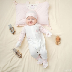 BU Baby (0M-9M) Body dài tay cài giữa Little Car Bamboo SBB210200 | Body sơ sinh chính hãng