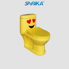Bồn Cầu Liền Khối Dành Cho Trẻ Em SARIKA® C16 Men Sứ