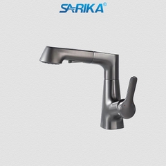 Vòi Lavabo Nóng Lạnh SARIKA® SR222 Đồng Thau Mạ Crom