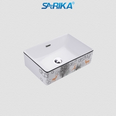 Chậu Lavabo Sứ SARIKA® LB27 Cao Cấp