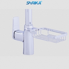 Vòi Rửa Chén Nóng Lạnh SARIKA® SR332 Đồng Thau Mạ Crom Đen