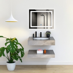 Kệ Lavabo Đá SARIKA BD13 Cao Cấp Gương Led Cảm Ứng