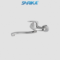 Vòi Rửa Chén Nóng Lạnh SARIKA® SR319 Đồng Thau Mạ Crom Âm Tường