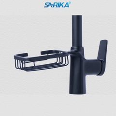Vòi Rửa Chén Nóng Lạnh SARIKA® SR332 Đồng Thau Mạ Crom Đen