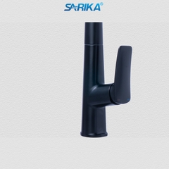 Vòi Rửa Chén Nóng Lạnh SARIKA® SR330 Đồng Thau Mạ Crom Đen