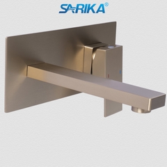 Vòi Lavabo Âm Tường Nóng Lạnh SARIKA® SR229 Đồng Thau Mạ Crom
