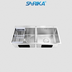 Chậu Rửa Chén SARIKA® CR14 Inox 304 Mặt Dầy 3.5mm