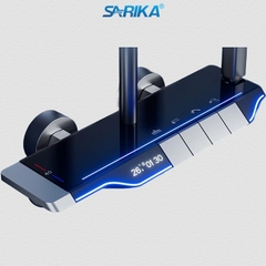Sen Cây Phím Đàn Nóng Lạnh SARIKA® SR035 Đồng Thau Mạ Crom