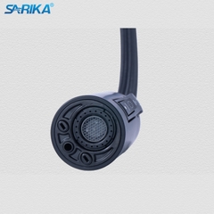 Vòi Rửa Chén Nóng Lạnh SARIKA® SR330 Đồng Thau Mạ Crom Đen