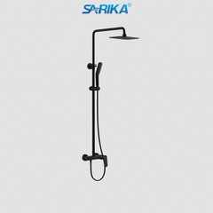 Sen Cây Nóng Lạnh SARIKA® SR041 Đồng Thau Mạ Crom Đen