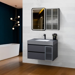 Tủ Lavabo SARIKA® TLB36 Nhựa PVC Cao Cấp Gương Led Cảm Ứng