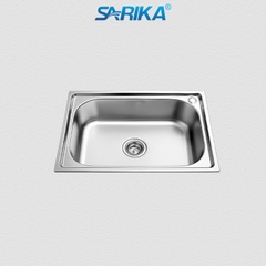 Chậu Rửa Chén SARIKA® CR25 Inox dập 1 hộc