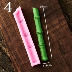 Khuôn Silicon - Gốc Thân Cây Tre Trúc 15cm