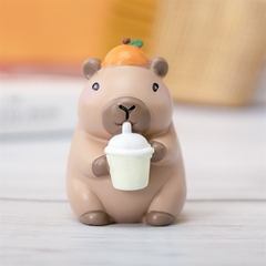 Khuôn Silicon - Động Vật - Capybara 1 Mảnh Trà Sữa 6Cm