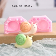 Khuôn Silicon - Côn Trùng - Ốc Sên 2 Mảnh Hí Mắt