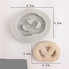 Khuôn Silicon - Bánh Quy Xoắn 4.7cm