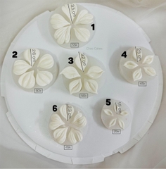 Khuôn Silicon - Hoa Bay Cánh Rũ - Set 6
