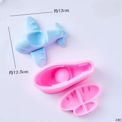 Khuôn Silicon - Máy Bay - Lớn 12.5cm