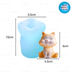 Khuôn Silicon - Động Vật - Mèo 43