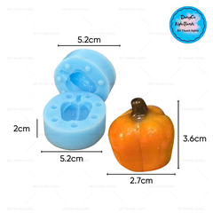 Khuôn Silicon - Trái Cây - Lựu 2 Mảnh 3.6cm