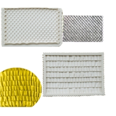 Khuôn Silicon - Viền Mảng Họa Tiết - Vảy Cá 13x8.5cm