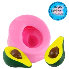 Khuôn Silicon - Trái Cây - Bơ 5Cm