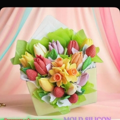 Khuôn Silicon - Tulip Mới Set 3