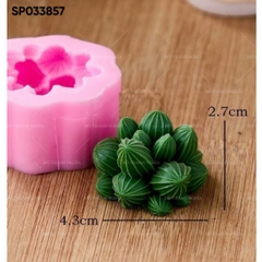 Khuôn Silicon - Sen Đá Tia Kim Cương 4.3cm